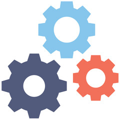 Cogs Vector Icon