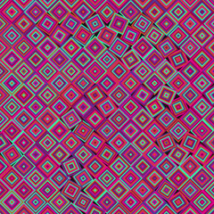 Color Rhombus tile tessellation pattern illustration