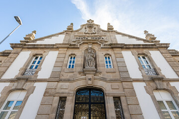Lugo, Spain. The Hogar Provincial de Santa Maria (Saint Mary Provincial Home), a religious building