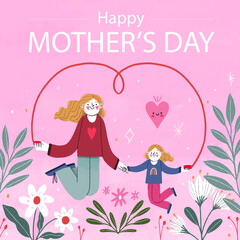 Mothers Day Background Design