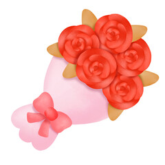 Rose Valentine's day Clipart, Love