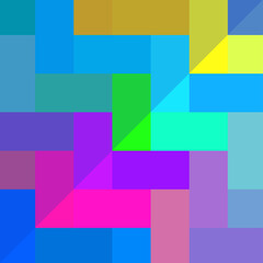 colorful cube base background template composition with rainbow style. Vector ep 8.