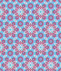 Abstract geometric pattern. A seamless background, vintage texture