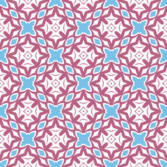 Fototapeta premium Abstract geometric pattern. A seamless background, vintage texture