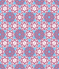 Abstract geometric pattern. A seamless background, vintage texture