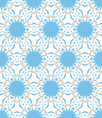 Abstract geometric pattern. A seamless background, vintage texture