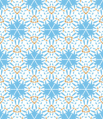 Abstract geometric pattern. A seamless background, vintage texture