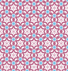 Abstract geometric pattern. A seamless background, vintage texture