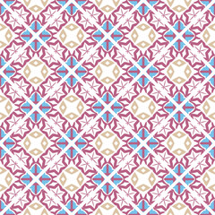Obraz premium Abstract geometric pattern. A seamless background, vintage texture