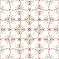 Abstract geometric pattern. A seamless background, vintage texture