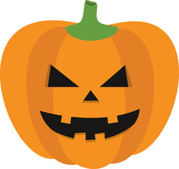 Happy Halloween Pumpkins Monster.