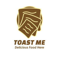 Toast logo template