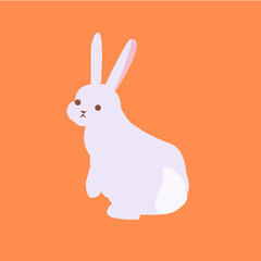 Obraz premium Rabbit Pastel Canada