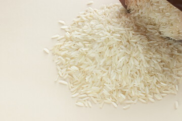 Thai rice, long rice, jasmine rice for cooking ingredient