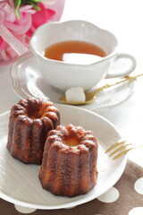 French confectionery, Canelé and English tea