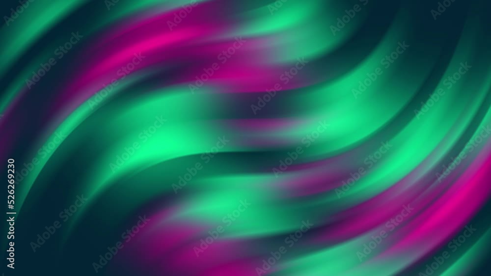 Poster abstract colorful twirl wave background 4k. abstract wave gradient stripes.
