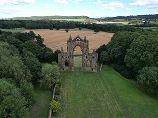 Gisborough Priory, ruined Augustinian priory  Guisborough, North Yorkshire 