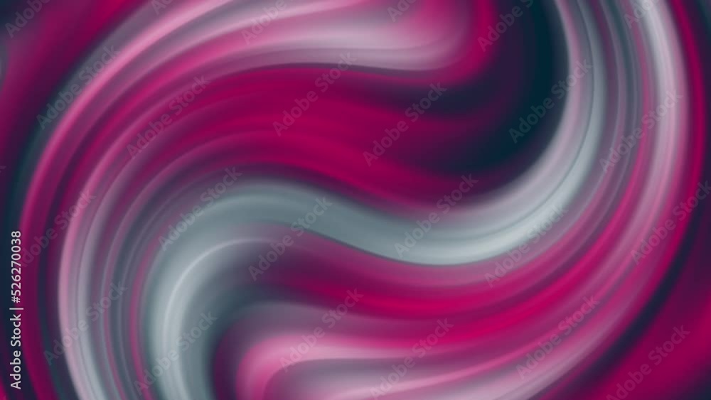 Poster abstract colorful twirl wave background 4k. abstract wave gradient stripes.