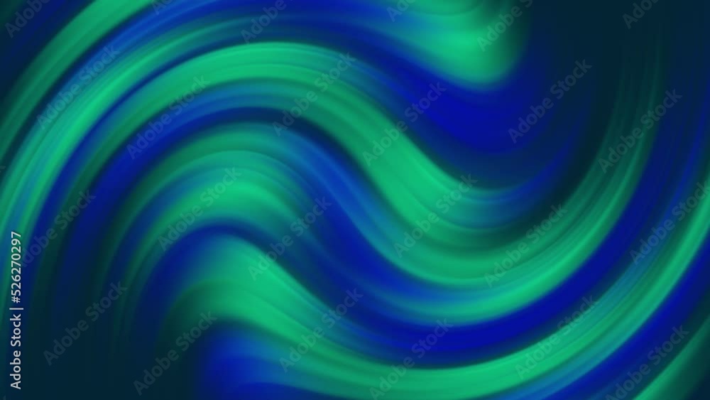 Poster abstract colorful twirl wave background 4k. abstract wave gradient stripes.