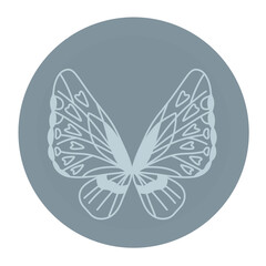 Boho Butterfly Illustration