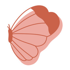 Boho Butterfly Illustration