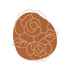 Boho Flower Illustration