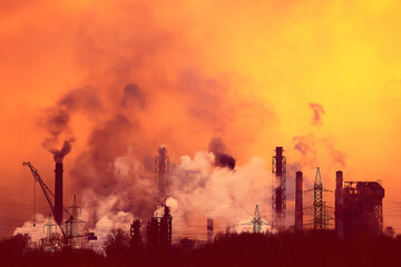 global warming plant landscape sunset orange ecology problem