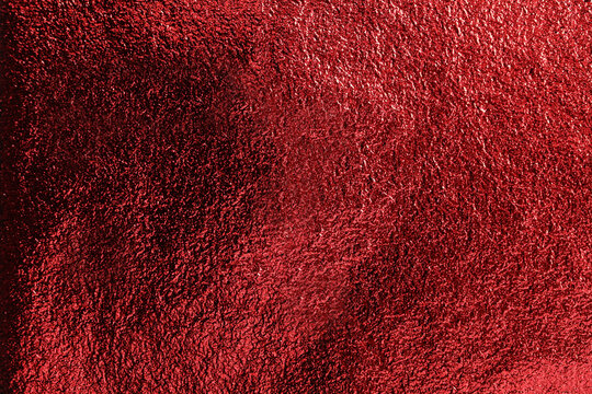 Close Up Of Red Aluminum Foil Texture Background Stock Photo, Picture and  Royalty Free Image. Image 26926515.