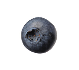 Tasty ripe fresh blueberry isolated on white