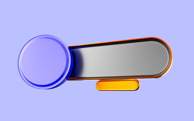 sale badge sticker template 3d render concept for big discount offer in shopping marketing