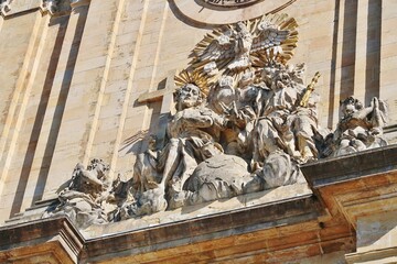 Wallfahrtskirche Gößweinstein, Relief Dreifaltigkeit
