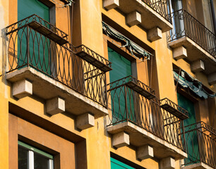 facade of an building