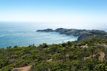view of the coast of the sea