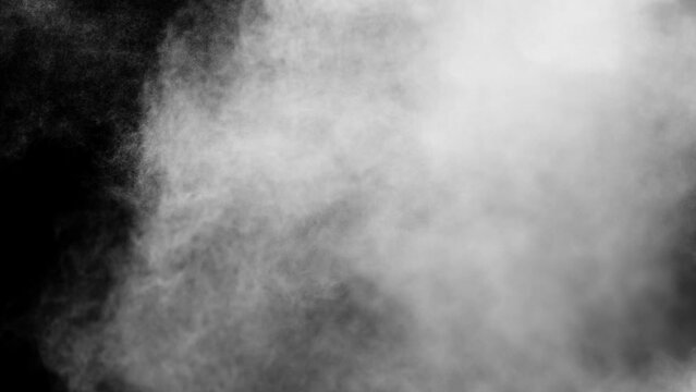 ミストのスローモーション映像