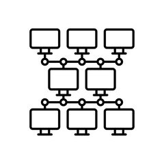 Device Connectivity icon in vector. Logotype