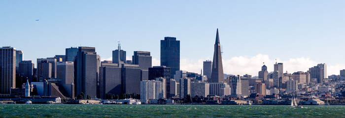 Fototapeta na wymiar panorama of San Francisco