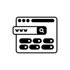 Keyword icon in vector. Logotype