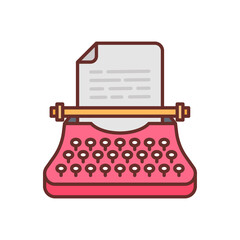 Copywriting icon in vector. Logotype - obrazy, fototapety, plakaty