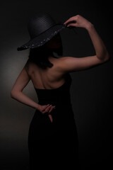 She is being sensual