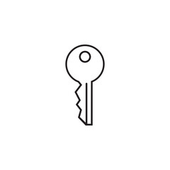 key ikon vector