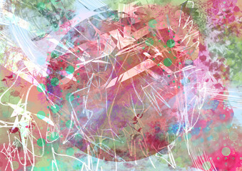 abstract background with flowers
Spring
