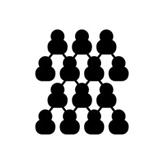 Community icon in vector. Logotype