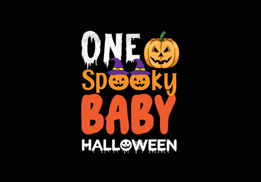 One Spooky Baby Halloween T shirt