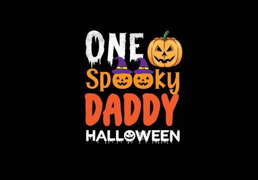 One Spooky Daddy Halloween T shirt