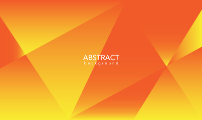 Abstract orange background, Geometric  orange background