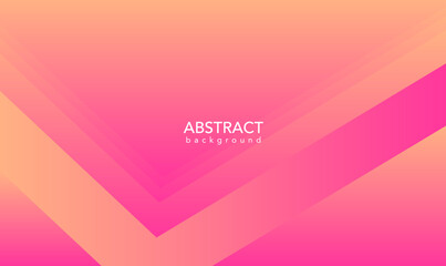Abstract Pink background with triangles, abstract background with hearts