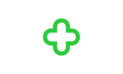 Medical Logo With Simple and Modern Shape	
