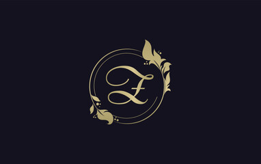 Laurel wreath leaf logo design vector  for professional brand and business