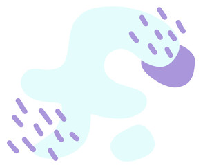 alphabet, organic, form, shape, abstract, colorful, decorative, art, doodle, illustration, transparent