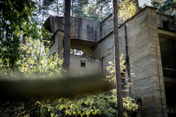 old abandoned factory